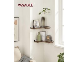 Veelzijdige L-vormige Hoekplankenset - Industriële Stijl – foto 5