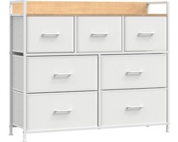 Industriële Ladekast met 7 Laden - Rustiek Bruin en Zwart Design – foto 3