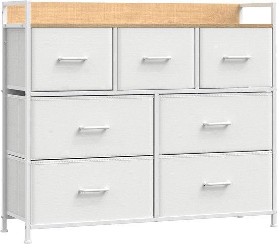 Industriële Ladekast met 7 Laden - Rustiek Bruin en Zwart Design – foto 4