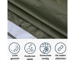 Lichtgewicht Waterdichte Multifunctionele Regenponcho met Capuchon – foto 5