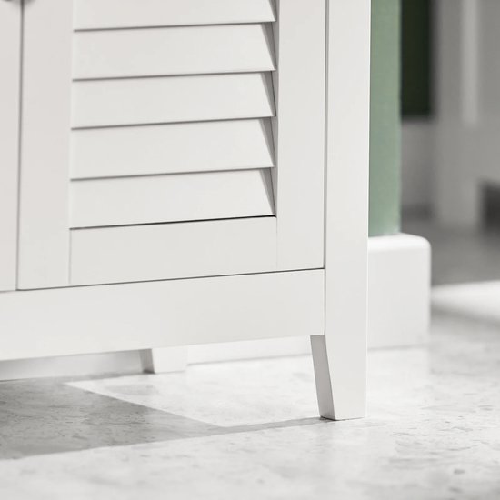 Veelzijdige Badkamerkast met Twee Planken en Stijlvol Design - Wit – foto 2