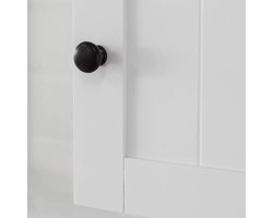 Veelzijdige Wandkast voor Badkamer, Keuken of Hal - Wit MDF – foto 2