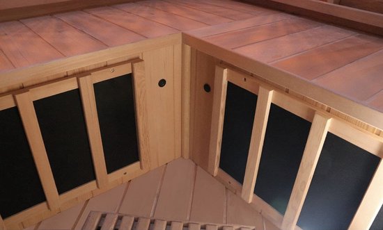 Luxe Infraroodcabine voor 2-4 Personen met Geïntegreerde Multimedia en Lichttherapie – foto 2