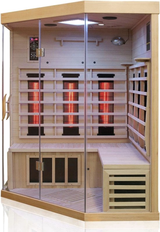 Luxe Infraroodcabine voor 2-4 Personen met Geïntegreerde Multimedia en Lichttherapie – foto 6