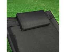 Ergonomisch Ligbed met Armleuningen en Hoofdkussen - Zwart – foto 6