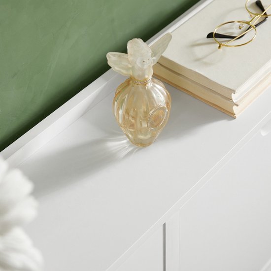Stijlvolle Schoenenkast met 4 Kleppen - Ruimtebesparend Wit Design – foto 2