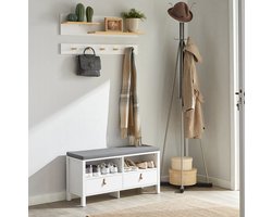 Wandkapstok met Planken en Haken - Modern Design – foto 1