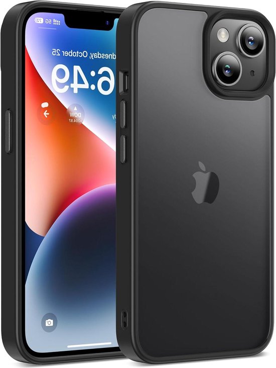 Matte Transparante Telefoonhoes - Krasbestendig & Schokabsorberend – foto 2