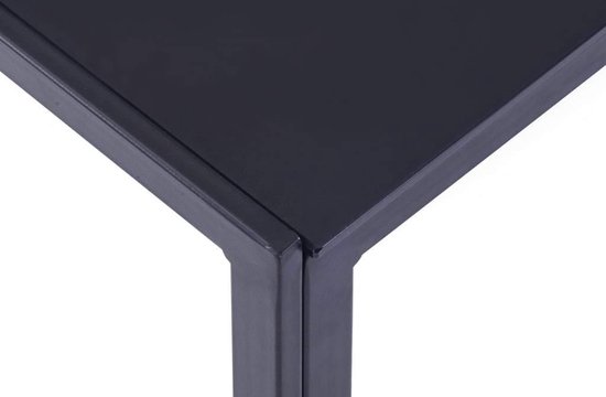 Stijlvolle 5-delige Eetkamerset met Blauwe Stoelen – foto 2