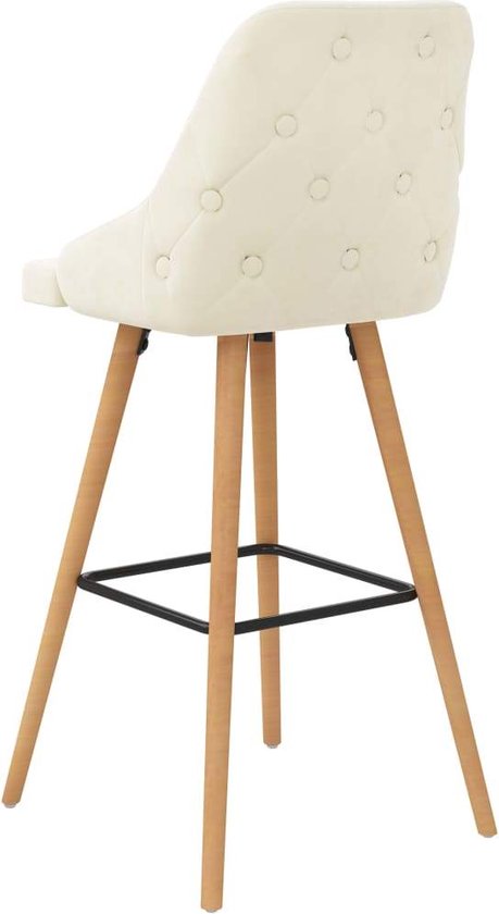 Set van 2 luxe barstoelen in fluweel - Comfort en stijl voor uw interieur – foto 3