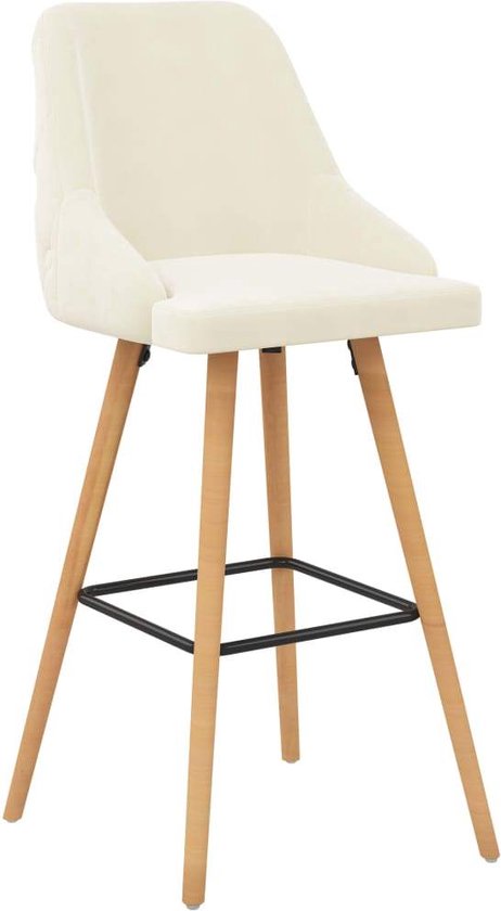 Set van 2 luxe barstoelen in fluweel - Comfort en stijl voor uw interieur – foto 5