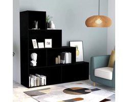 Veelzijdige Boekenkast en Ruimteverdeler Zwart – foto 3