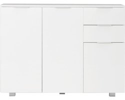 Elegant Hoogglans Wit Dressoir met Opbergruimte – foto 3