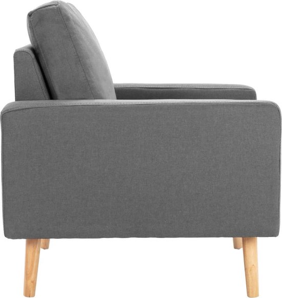 Comfortabele Fauteuil Lichtgrijs – Perfecte Ontspanning voor Uw Woonkamer – foto 1
