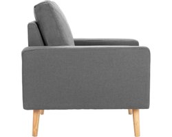 Comfortabele Fauteuil Lichtgrijs – Perfecte Ontspanning voor Uw Woonkamer – foto 2