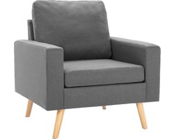 Comfortabele Fauteuil Lichtgrijs – Perfecte Ontspanning voor Uw Woonkamer – foto 4