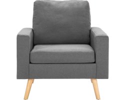 Comfortabele Fauteuil Lichtgrijs – Perfecte Ontspanning voor Uw Woonkamer – foto 6
