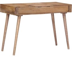 Elegante Kaptafel van Massief Mangohout met Spiegel en Opberglades – foto 5