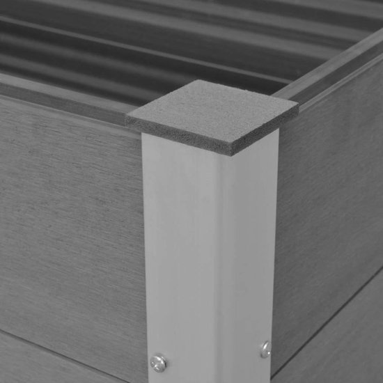 Verhoogde Plantenbak voor Tuin en Terras - Grijs – foto 6