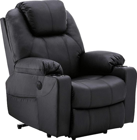 Comfortabele Elektrische Relaxfauteuil met Sta-Op Hulp en Massagefunctie – foto 2