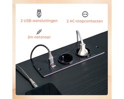 Modern Nachtkastje met Geïntegreerd Laadstation en Ruime Opbergruimte – foto 4