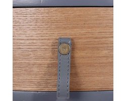 Modern Nachtkastje met Ronde Blad en Lade – foto 3