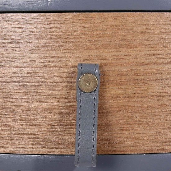 Modern Nachtkastje met Ronde Blad en Lade – foto 4