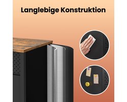 Stijlvolle Opbergkast met Dubbele Deuren – foto 4