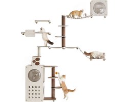 Luxe Katten Klimwand Set - Bruin Tinten – foto 2
