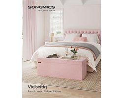 Luxe Opbergpoef van Fluweel met Ruime Inhoud en Stevig Design – foto 1