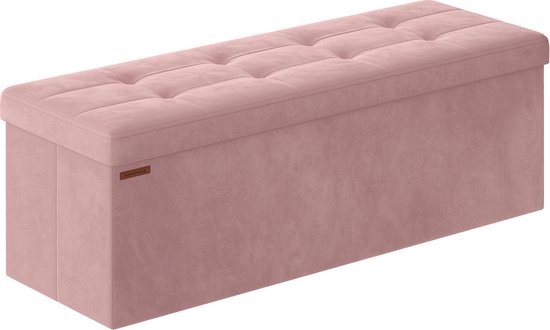 Luxe Opbergpoef van Fluweel met Ruime Inhoud en Stevig Design – foto 3