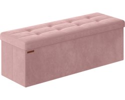 Luxe Opbergpoef van Fluweel met Ruime Inhoud en Stevig Design – foto 4