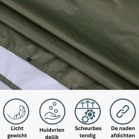 Veelzijdige Waterdichte Regenponcho voor Outdoor Avonturen – foto 5