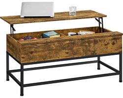 Veelzijdige Salontafel met Lift-Top en Verborgen Opbergruimte – foto 2