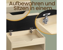 Schoenenbank met 3 Niveaus en Comfortabel Kussen – foto 3