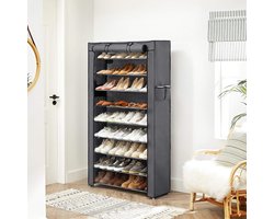 Ruim Schoenenrek met Stofkap en 10 Niveaus voor 40 Paar Schoenen – foto 6