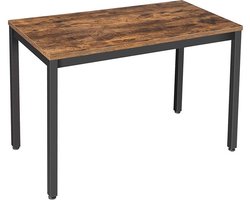 Elegant Bruin Bureau - Stijlvol en Functioneel voor Thuis of Kantoor – foto 3