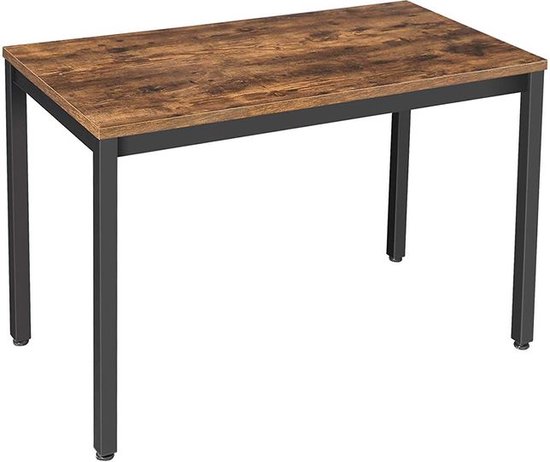 Elegant Bruin Bureau - Stijlvol en Functioneel voor Thuis of Kantoor – foto 4