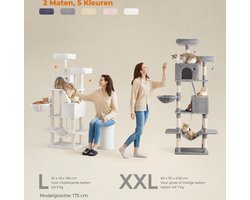 Luxe Krabpaal met Meerdere Niveaus en Speelplaats - 168 cm – foto 1