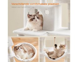 Luxe Krabpaal met Meerdere Niveaus en Speelplaats - 168 cm – foto 3