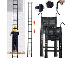 Telescopische Vouwladder met Soft Close en Afneembare Dakhaak - 6.2 Meter – foto 1
