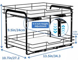 Uittrekbaar Kruidenrek - Efficiënte Opberger voor Keukenkasten – foto 2