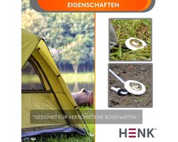 Complete Campingset: 18 Universele Grondankers met Bit en Sluitringen – foto 2