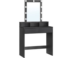 Luxe Make-uptafel met LED-Verlichting en Ruime Opbergruimte - 120 cm – foto 3