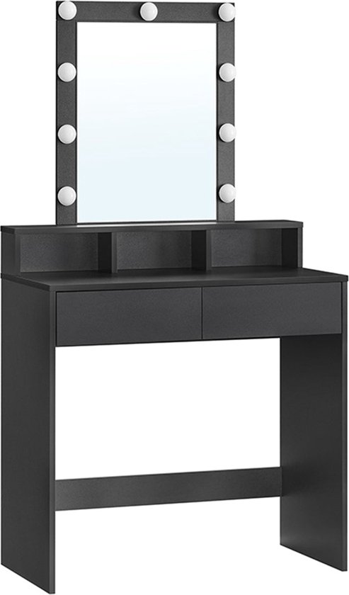Luxe Make-uptafel met LED-Verlichting en Ruime Opbergruimte - 120 cm – foto 4