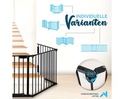 Configurabel Veiligheidshek van Metaal met Deur, 305 cm – foto 4