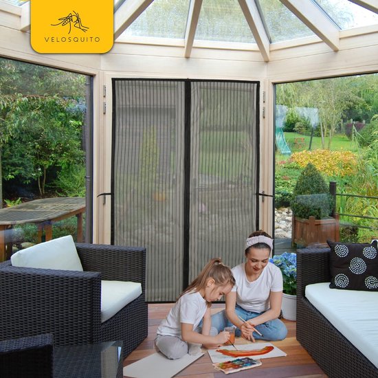 Magnetisch Vliegengordijn voor Deuren - 100 x 210 cm – foto 4