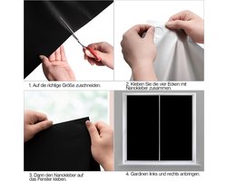 Lichtdichte Verduisteringsstof voor Ramen - 145 x 300 cm – foto 2