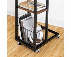Flexibele Bijzettafel met Oplaadstation en Opbergruimte – foto 2