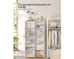 Modulair Opbergrek met 10 Vakken - Veelzijdige en Ruimtelijke Organisator – foto 1